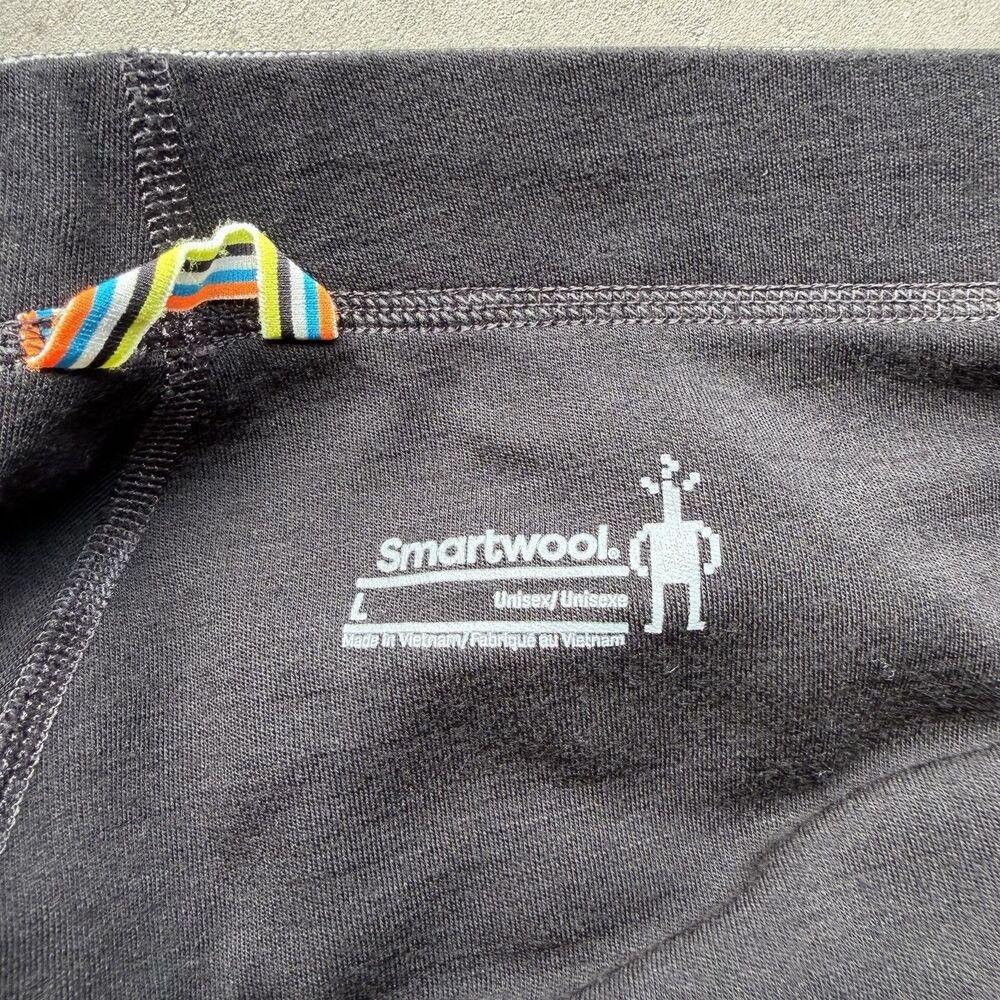 Smartwool Thermal Merino Joggers Unisex L Wool Base Layer Run Hike Leggings - Picture 7 of 11